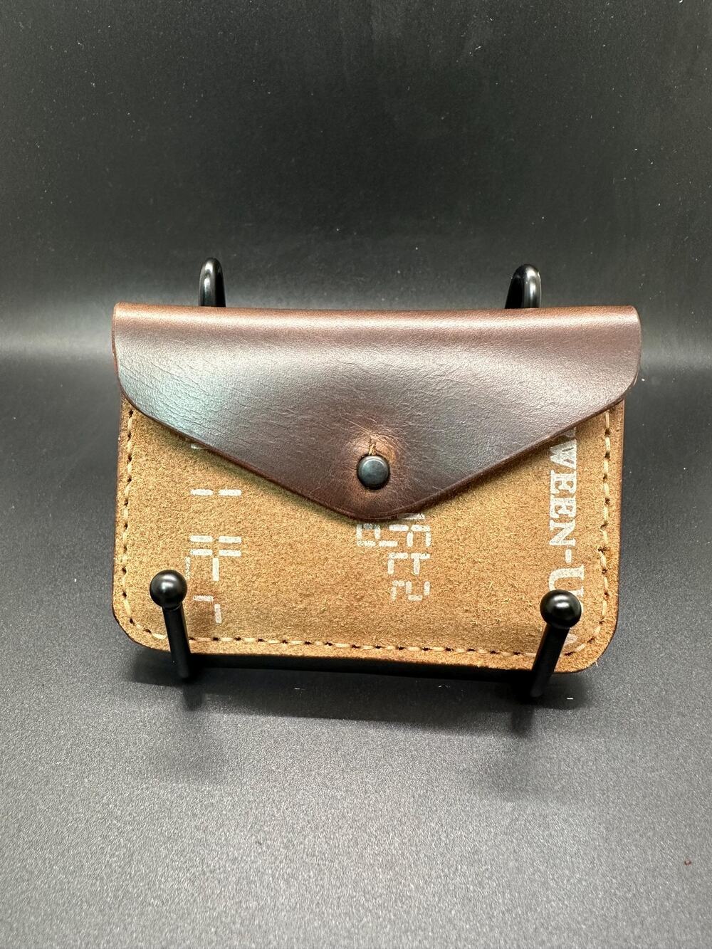 Two-Pocket Wallet – Horween Chromexcel Brown with Reverse Front Pocket